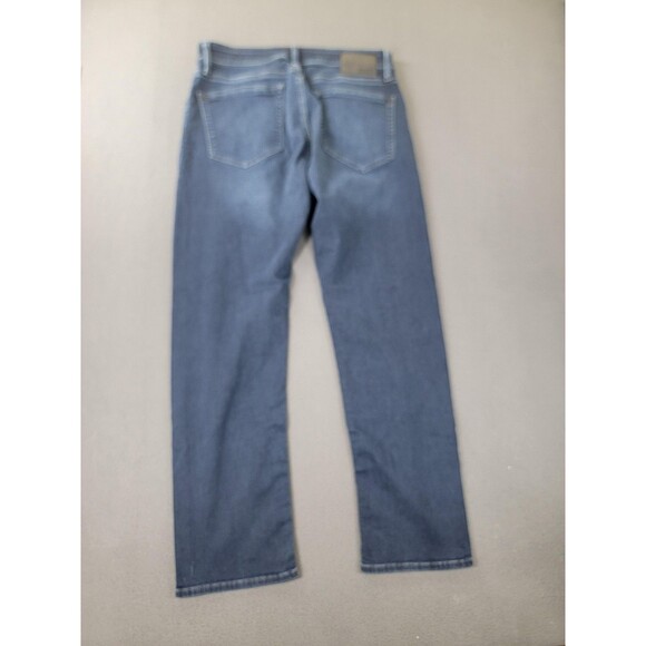 Mavi Jeans Mens 34x30 Blue Zach Straight Leg Athletic Denim Stretch Medium Wash - Picture 13 of 14